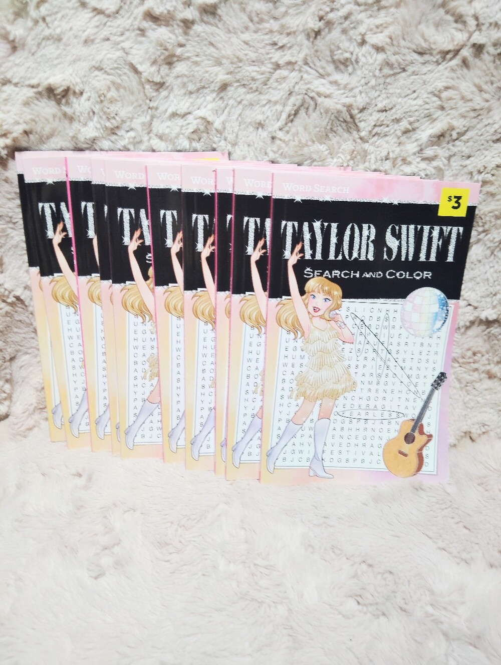 BUNDLE OF 10!! Taylor Swift, Search and Color Books. NEW!!